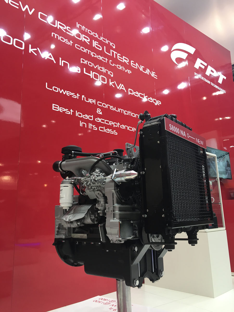 FPT Industrial lancia Cursor 16 ed S8000 - Cursor 16 FPT Industrial motori power generation S8000 -Attrezzature&Componenti Componenti Notizie - MC5.0-Macchine Cantieri