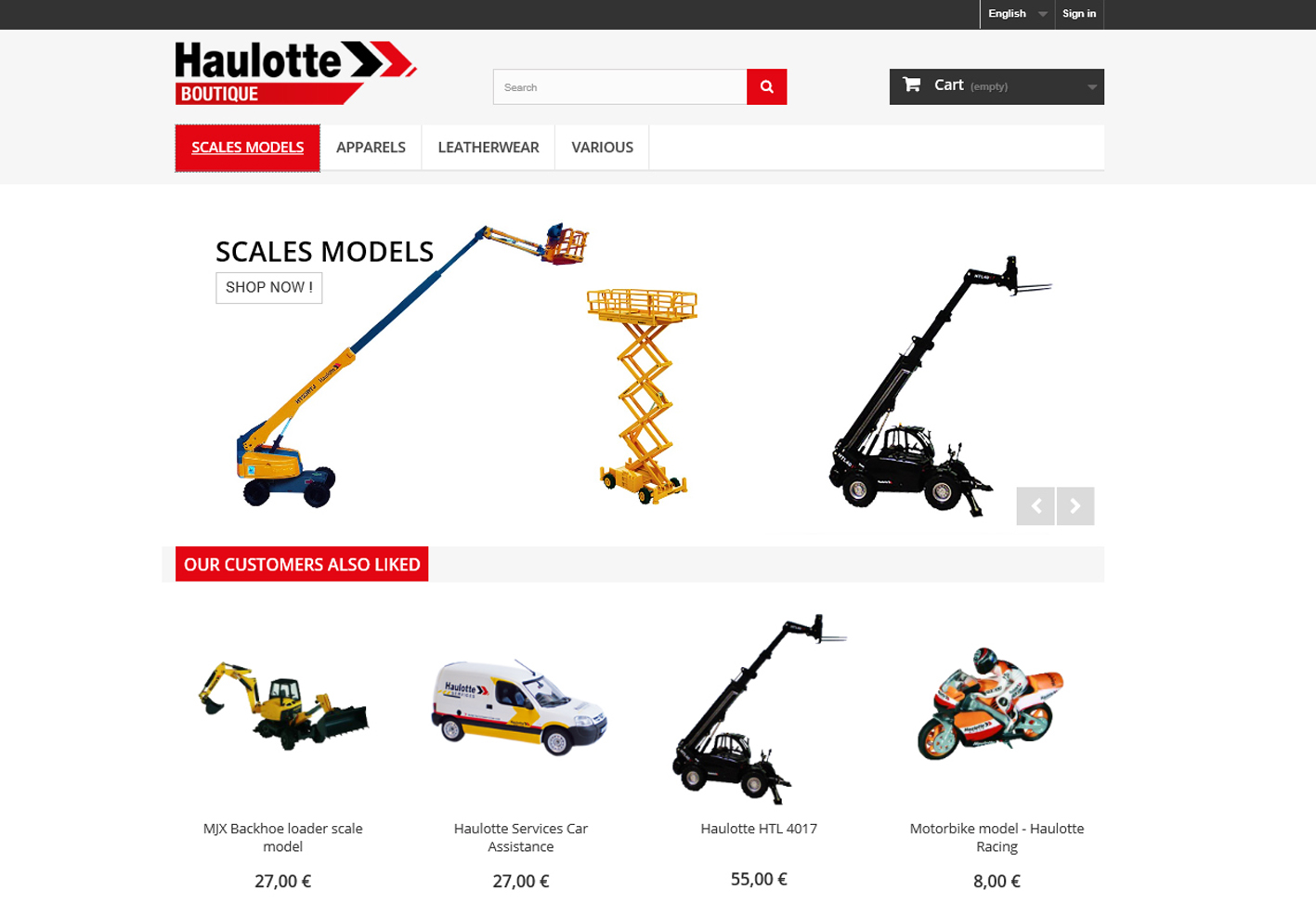 www.haulotte-boutique.com -  -Aziende In quota Piattaforme aeree Pillole - MC5.0-Macchine Cantieri