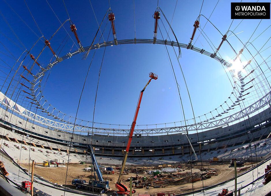 L’Ultraboom JLG 1850SJ per l'Atletico Madrid -  -In quota Piattaforme aeree - MC5.0-Macchine Cantieri 4