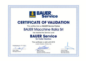 Colpo grosso per Bauer Macchine Italia perforatrici perforatrice idrofrese idrofresa Bauer 