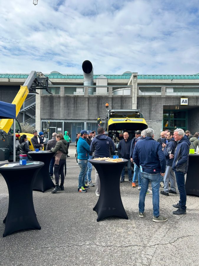 Lo stand di Niederstätter a Edil a Bergamo
