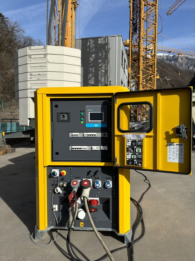 il nuovo sistema di accumulo di energia di Atlas Copco per i cantieri elettrificati di domani