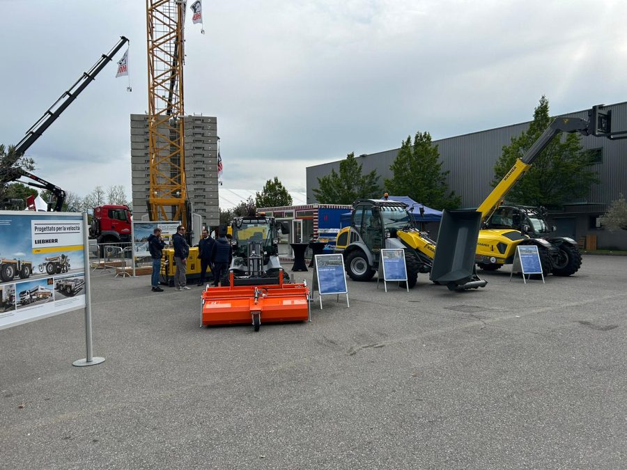 Lo stand di Niederstätter a Edil a Bergamo