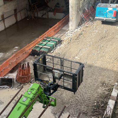 La cesta FOPS dei sollevatori Merlo di SCF