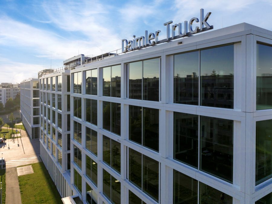 Gli headquarters di Daimler Truck a Leinfelden-Echterdingen, in Germania