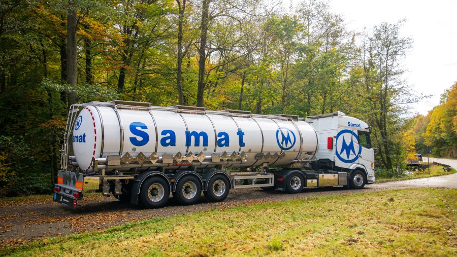 Samat International AB ha ampliato la sua flotta con 5 autocisterne per prodotti chimici Kässbohrer, consolidando la fiducia in questo marchio