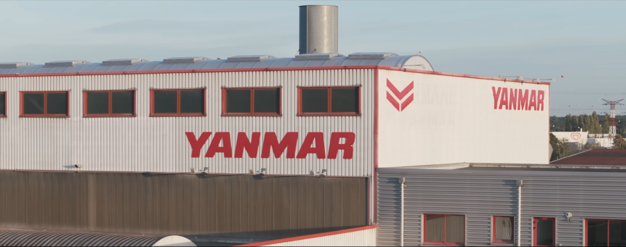 Stabilimento produttivo Yanmar Compact Equipment in area EMEA.