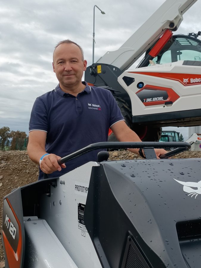 Dušan Janda, Aftermarket Business Development Manager Bobcat per l’area EMEA.