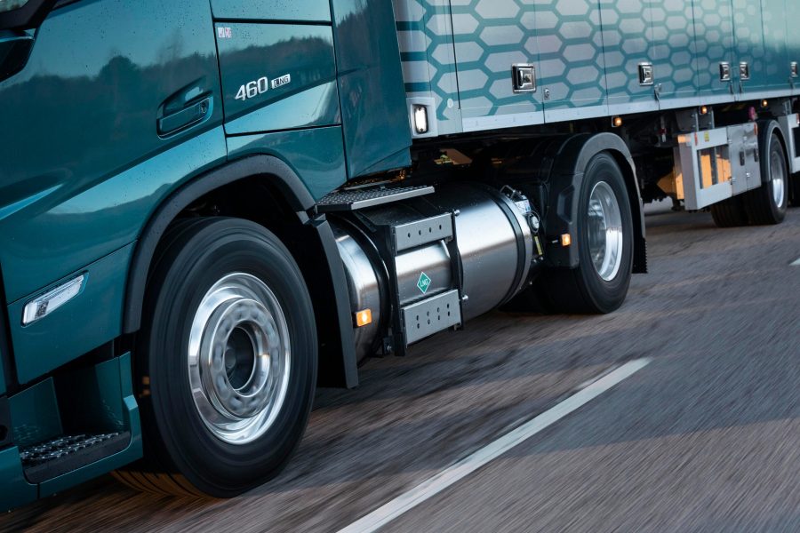 I camion a gas di Volvo possono percorrere fino a 1.000 km con un solo pieno