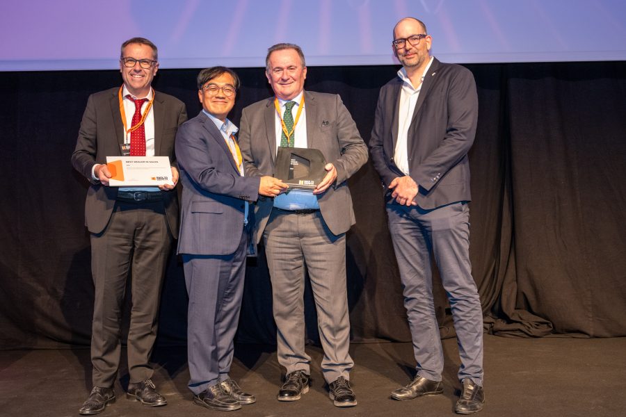 La premiazione all'azienda DMO