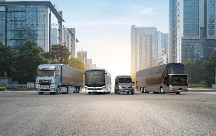 I veicoli della gamma di MAN Truck & Bus