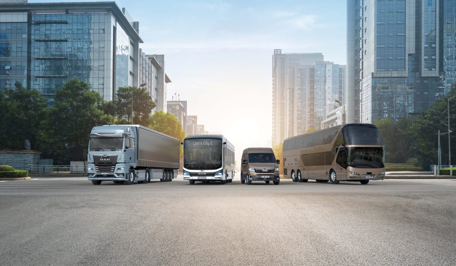 I veicoli della gamma di MAN Truck & Bus