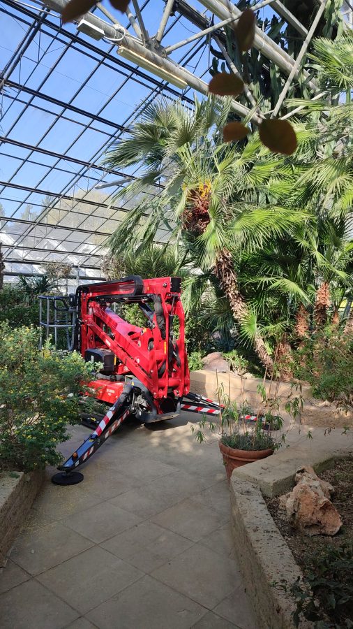 La Hinowa LightLift 15.70 chiusa
