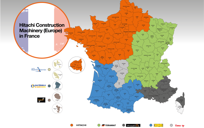 Hitachi Construction Machinery Europe rafforza la rete di concessionari francesi con una partnership ampliata