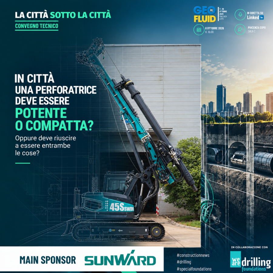 Perforazione nel sottosuolo urbano tra reti, infrastrutture e sottoservizi