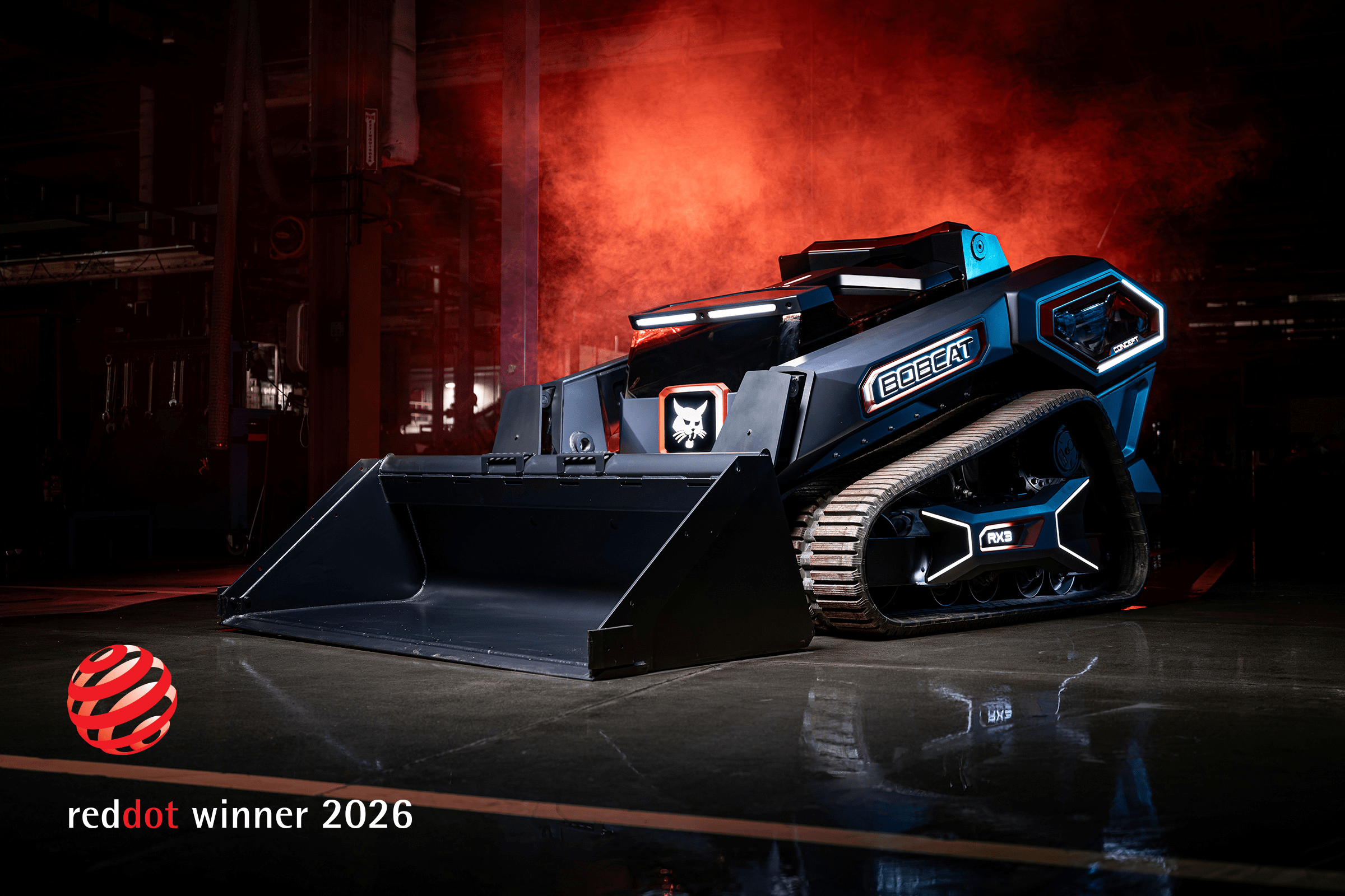 L’innovativa pala RogueX3 fa vincere a Bobcat il secondo Red Dot Award